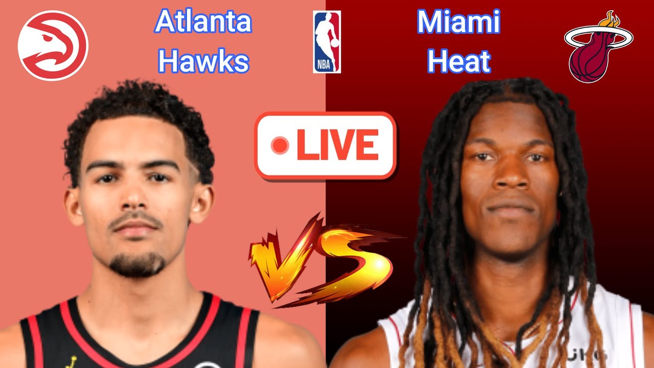 Atlanta Hawks at Miami Heat NBA Live Play by Play Scoreboard/ Interga