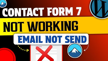 WordPress contact form 7 not working | contact form 7 not sending email