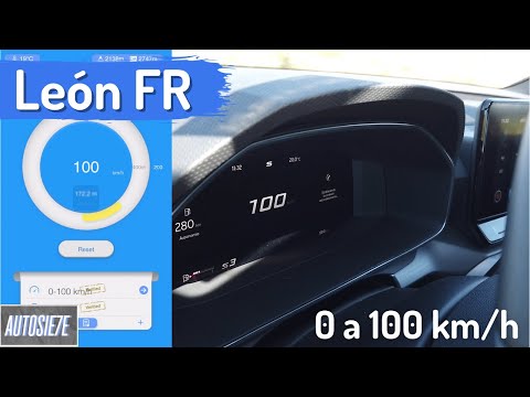SEAT León FR. 0 a 100 km/h (0 to 62 MPH) | AUTOSIE7E