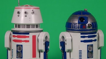 Bandai Star Wars R2-D2 and R5-D4 1:12 Scale Model Kit Build and Review