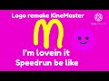 McDonald pink logo remake KineMaster