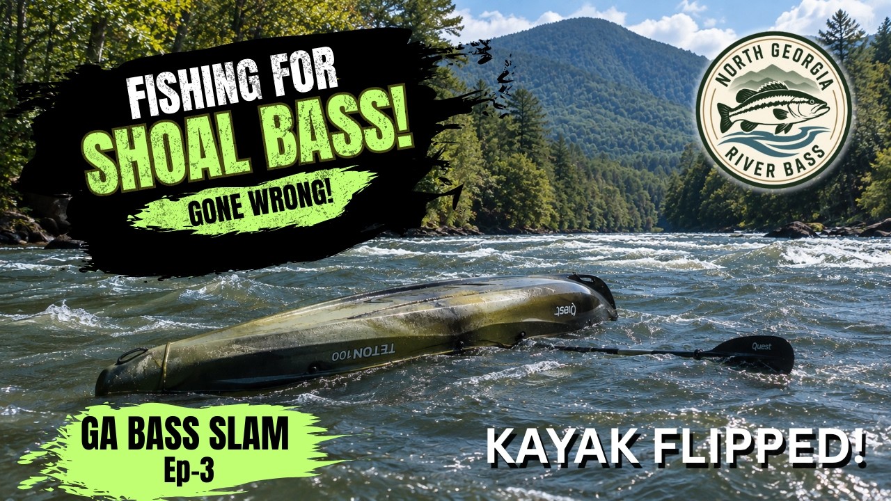 I Went Fishing for Shoal Bass… Then Everything Went Wrong | Georgia Bass Slam Ep. 3