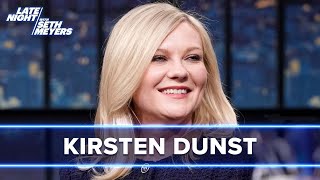 Kirsten Dunst Reveals the Unexpected Way Her Husband Landed His Civil War Role by Late Night with Seth Meyers 82,308 views 2 weeks ago 5 minutes, 19 seconds