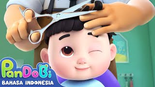 ✂️Saatnya Memotong Rambut | Lagu Potongan Rambut Pertama Kali Anak | Super Pandobi Bahasa Indonesia