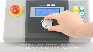 Imada Japan Motorized Test Stand EMX-1000N Store the Testing Conditions