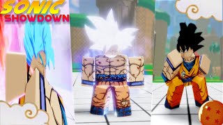 Showcase Goku / ROBLOX Sonic Showdown