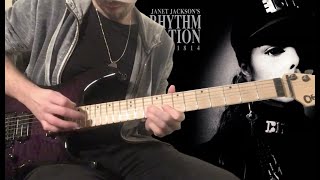 Janet Jackson - Black Cat (GUITAR COVER)