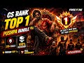 👑 Pushpa Bundle Ka Jalwa! CS Rank Top 1 Gameplay | Free Fire