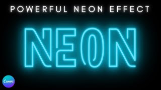 Create a Powerful Glowing Neon Text Effect in Canva screenshot 3