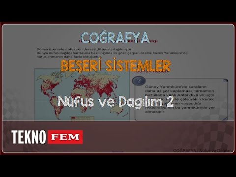 YGS-LYS COĞRAFYA - Nüfus Ve Dagılım 2
