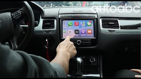 How to install Autoabc Wireless CarPlay & Android Auto Box on Volkswagen Touareg 2010-2018