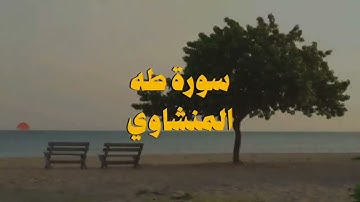 سورة طه كاملة بدون صدى صوت | الشيخ محمد صديق المنشاوى رحمه الله