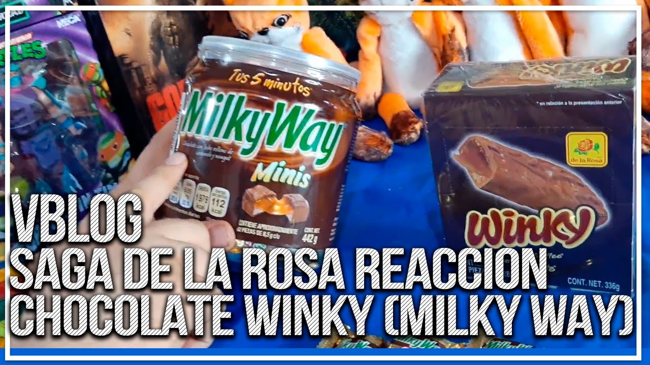 VBLOG SAGA DE LA ROSA CHOCOLATE WINKY REACCIÓN YouTube
