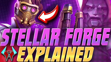 💥 STELLAR FORGE CHAMPIONS Explained ! Cosmic DOCTOR DOOM & Star-Lord | MCOC
