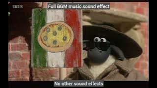 Shaun the sheep | Shaun's Pizza Ambience Theme unused full BGM music sound effect variant