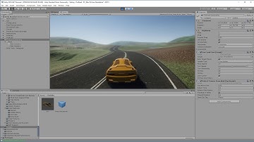 Creating a Car Racing Scene in Unity within Minutes