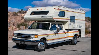 1991 Ford F350 XLT Lariat DRW 7.5L with Lance Camper 980