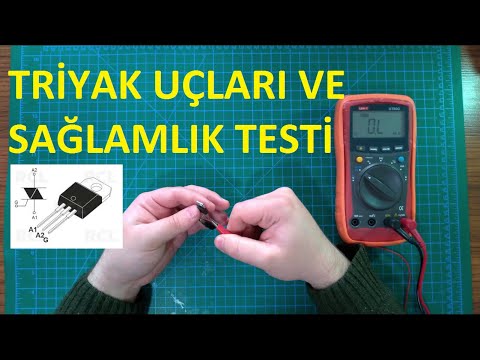 TRİYAK NEDİR ? UÇ TESPİTİ VE SAĞLAMLIK TESTİ