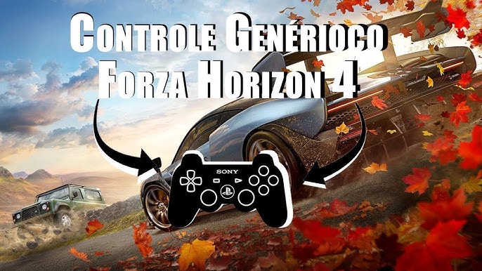 FORZA HORIZON 5- O INICIO (VIA XCLOUD) COM CONTROLE DE PS4! 