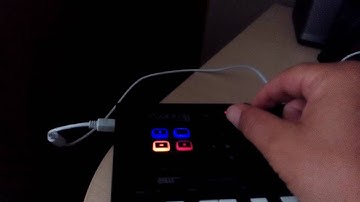 Ableton live with footswitch FS 1-P and tempo control knob