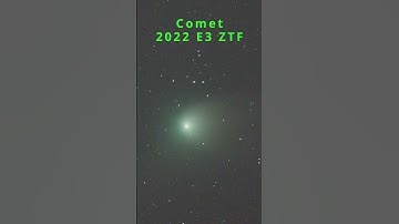 Comet 2022 E3 ZTF Getting Close to being Visual