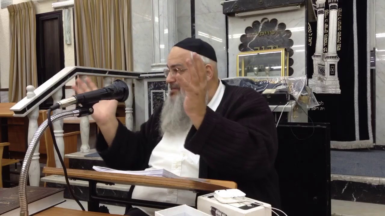 הרב שלמה לוינשטיין - פרשת מקץ התשעח - 2017