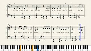 Trio Los Panchos (Luisardo Cover) - Piel Canela SDLG (Piano Solo) Sheet Music + Download