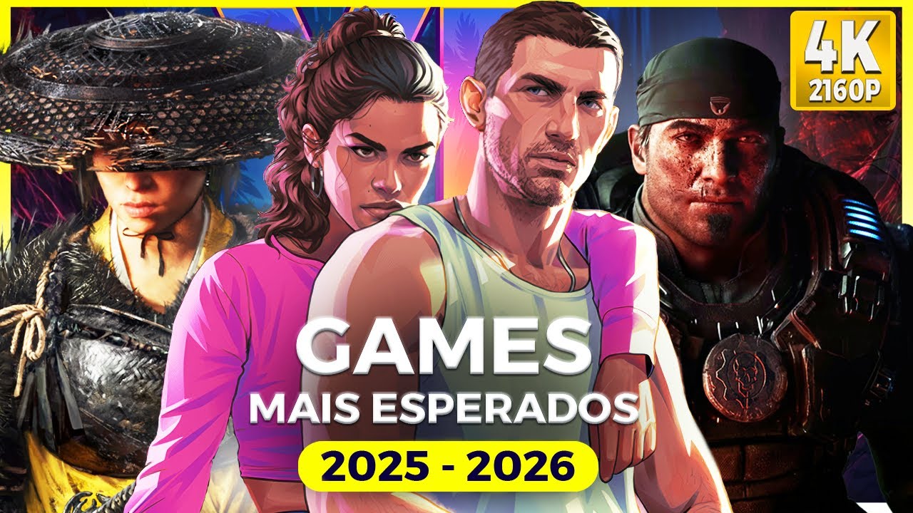 ⁣OS 60 GAMES MAIS ESPERADOS PARA 2025-2026!!