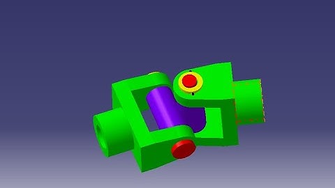 How to design universal coupling | in CATIA v5