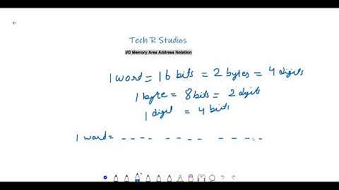 Omron PLC | Word vs bit vs byte vs digit relation explained