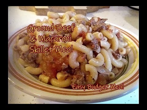 ground-beef-&-macaroni-skillet-meal