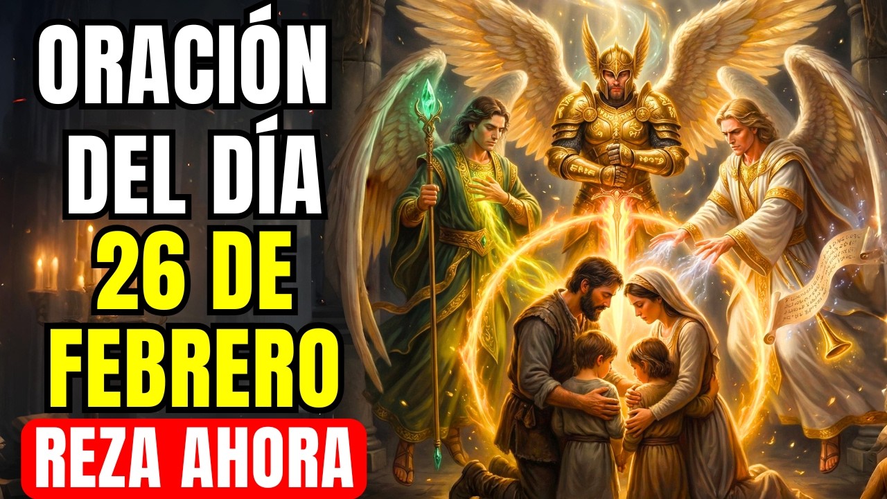 Oración de los 3 Arcángeles que EXPULSAN Todo Mal de tu Familia HOY — Reza Conmigo