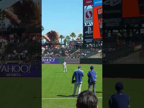 【菊池雄星の同僚】柳賢振のドジャース時代の30秒キャッチボール/Ryu Hyun-Jin in Dodgers plays catch