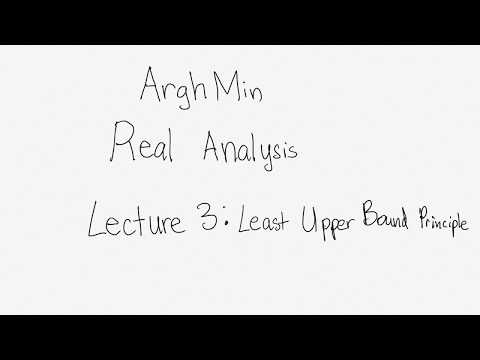 Real Analysis Lecture