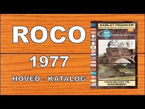 ROCO HOVED - KATALOG 1977