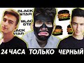 24 ЧАСА ОДНОГО ЦВЕТА | ТОЛЬКО ЧЕРНЫЙ