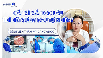 CẮT MÍ MẮT BAO LÂU THÌ HẾT SƯNG ĐAU TỰ NHIÊN?