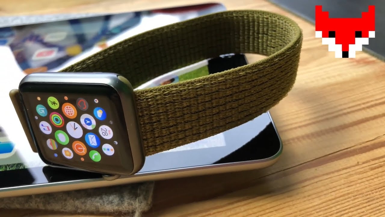 Apple Watch Band Olive Flak Nike Sport 