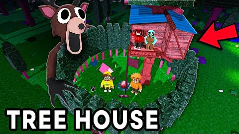 We Built THE BIGGEST TREEHOUSE BASE in 99 Nights in the Forest