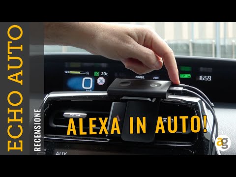 AUTO SMART a 59 euro! Recensione ECHO AUTO con ALEXA di AMAZON