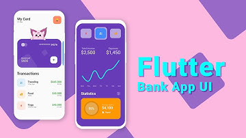 Bank App  | Flutter UI - Speed Code