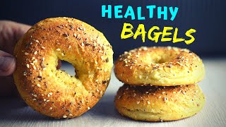 Healthy Bagels (QUICK NO YEAST! PERFECT FOR BREAKFAST!)