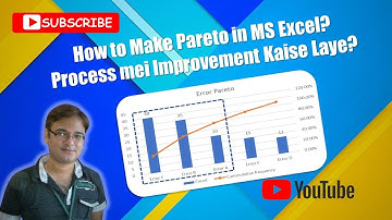 How to Make Pareto in MS Excel: The Ultimate guide to Process Level Improvement