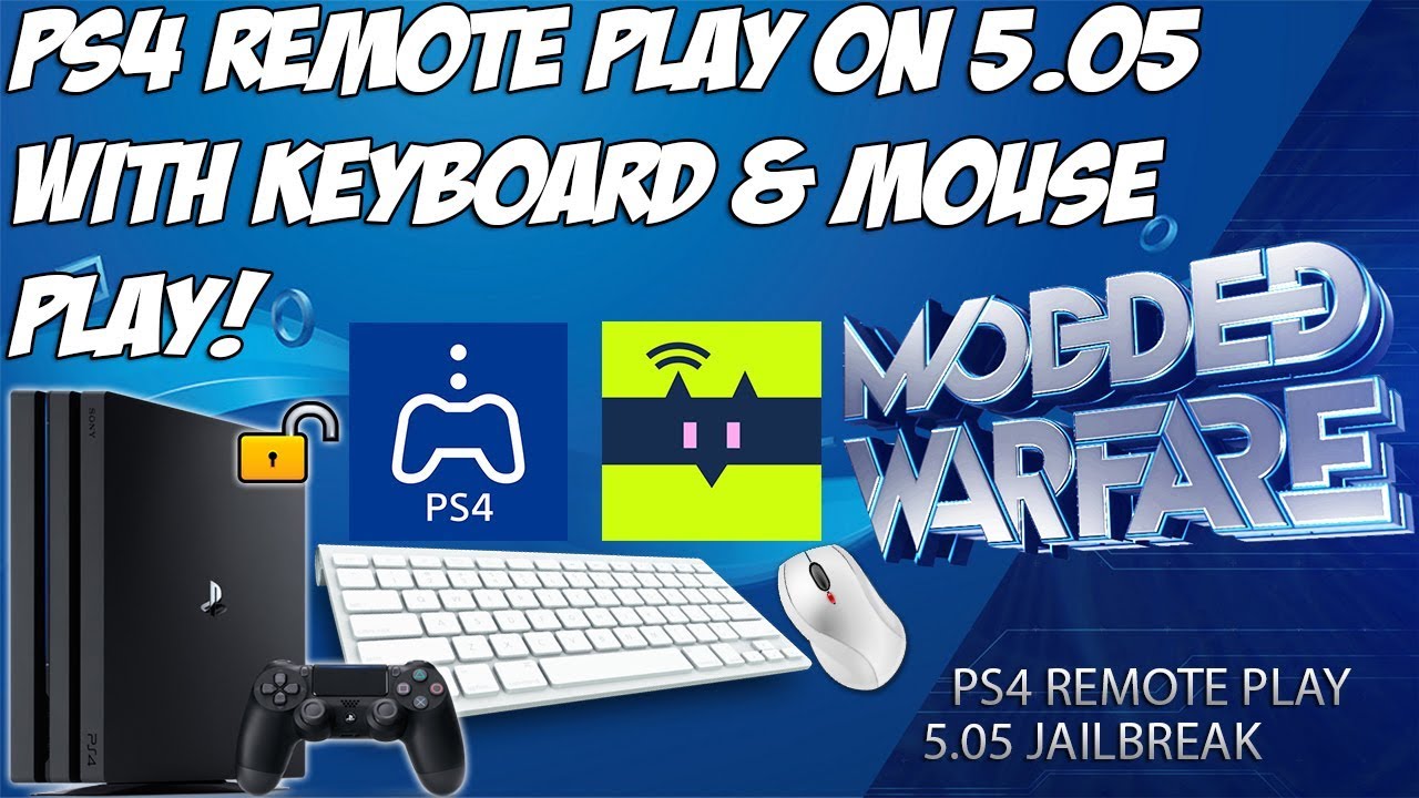 Gum Håndskrift Bulk Remote Play on 5.05 PS4 + Keyboard & Mouse Support - YouTube