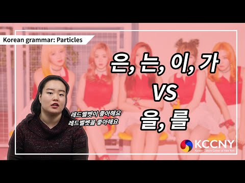 Redvelvet을 좋아해요? vs Redvelvet이 좋아해요? (Korean confusing expressions 03)