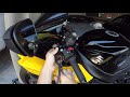 How to install on Suzuki GSX-R750 clutch and brake shorty Levers