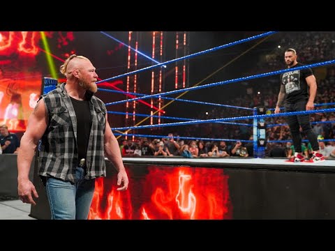 BROCK LESNAR RETURNS FULL SEGMENT WWE SMACKDOWN