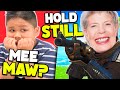 He Told Me He Used To Have a Grandma.. Until She Tried to 1v1 Him in REAL LIFE.. (Fortnite)