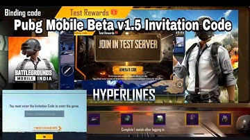 New v1.5 🔥How to Get Pubg Mobile Beta invitation Code | How to Login Pubg Mobile Beta Version | PUBG