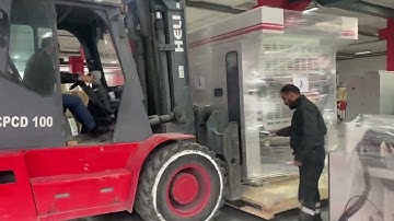 Bag Master L In-Line / Flat and Satchel Paper Bag Machine Loaded for Delivery to the Czech Republic!